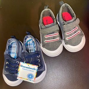 Two pairs size 4c boys shoes